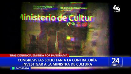 Contraloría Investigará a Ministra de Cultura tras Denuncia por Malversación 💰