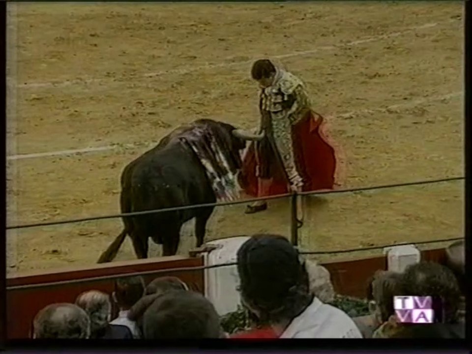 TARDE DE TOROS-PONCE-LUGUILLANO-VICTOR PUERTO-VALLADOLID- 13 MAYO DE 1996
