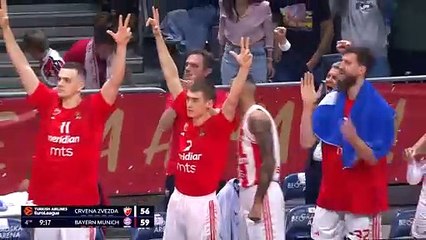 Crvena Zvezda 74-68 win against Bayern Munich in a Euro League fixture