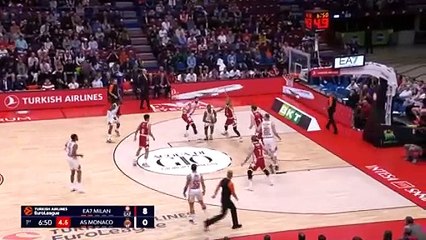 As Monaco 72-66 Olimpia Milano in the Euro league