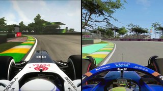 Sao Paulo F1 23 vs F1 2013 en Williams