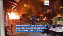 Tensão entre Israel e Hezbollah cresce no sul do Líbano