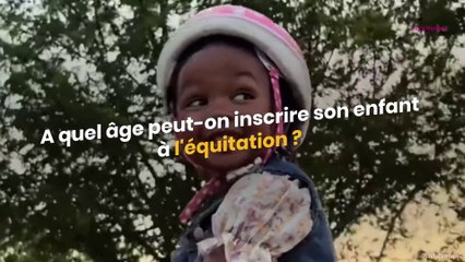 À quel âge peut-on inscrire son enfant l'équitation