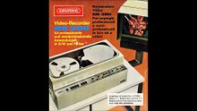 Grundig BK 200  Videorecorder  1971