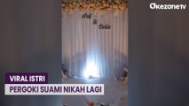 Viral, Istri Sah Pergoki Suami Nikahi Gadis Lain