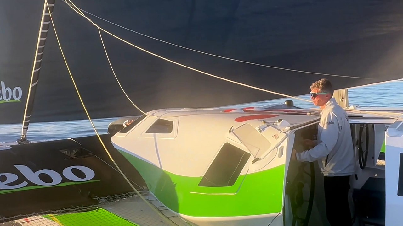 Transat Jacques Vabre Normandie Le Havre 2023 : ONBOARD SODEBO ULTIM 3 #01