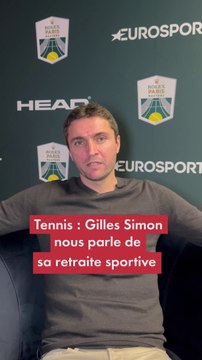 Tennis : Gilles Simon nous parle de sa retraite sportive