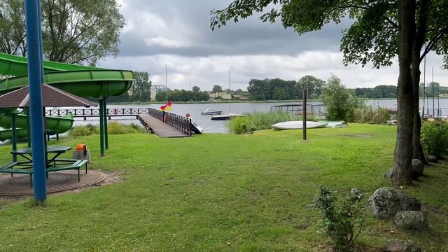 Slip nad jeziorem nowogardzkim