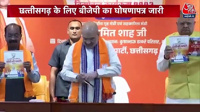 BJP's election promises and intentions for Chhattisgarh