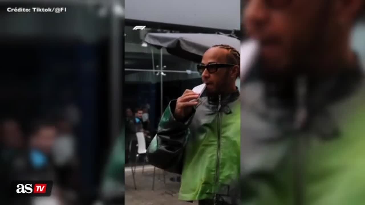 Lewis Hamilton rocks Senna-themed outfit at Brazilian Grand Prix