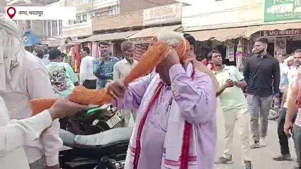 नगर: कांग्रेस में बगावत, गोविंद शर्मा ने कांग्रेस छोड़ थामा सपा का दामन