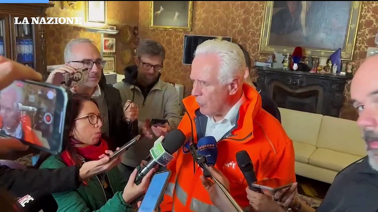 Alluvione in Toscana, Giani: "Non ? caduta tanta acqua, in un tempo cos? breve, neanche nel 1966"