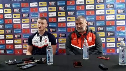 Harry Newman and Shaun Wane