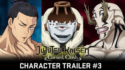 Jujutsu Kaisen Cursed Clash - Trailer des personnages #3