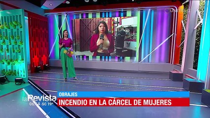 Incendio al interior de la cárcel de mujeres de Obrajes causa alarma en la zona sur de La Paz