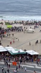 La violencia en las playas de Río de Janeiro