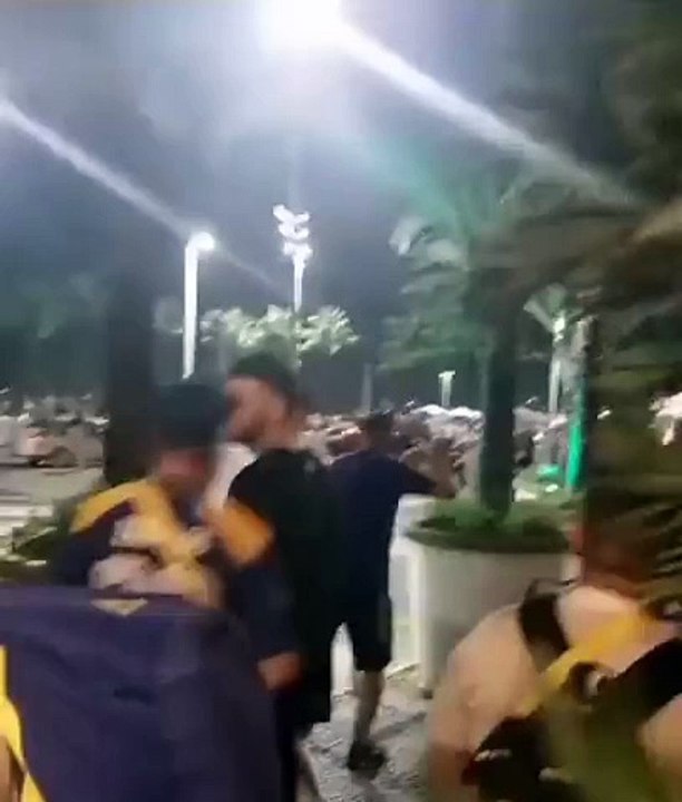 La violencia en las playas de Río de Janeiro