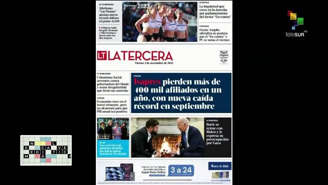 Enclave Mediática 03-11: ONU aprueba con gran mayoría resolución contra bloqueo de EE.UU. a Cuba