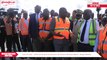 Côte d'Ivoire -  Visite du 4e pont en présence du Premier Ministre Robert  Beugré Mambé.