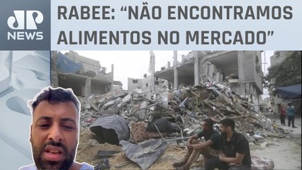 “Infelizmente muita gente está passando fome”, relata brasileiro sobre escassez em Gaza