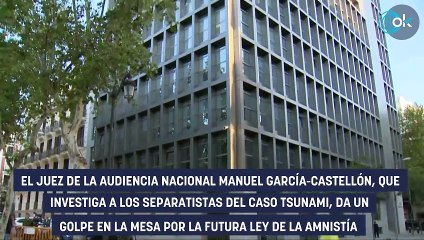 Golpe del juez de ‘Tsunami’ a la amnistía de Sánchez: sopesa mantener la imputación por terrorismo