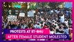 Uttar Pradesh: Students Protest At IIT-BHU Campus In Varanasi After Female Student Molested