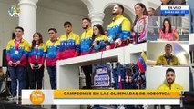 Valentía y humildad, dos pilares del equipo venezolano campeón en el Mundial de Robótica