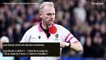 Coupe du monde de rugby 2023 : Lourdement critiqué après la finale, l'arbitre prend une décision radicale