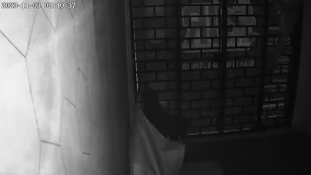 Encapuzado, ladrão adentra em empresa e furta vários produtos