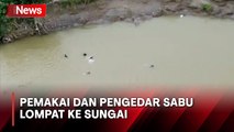 Terlibat Kejar-kejaran, Pemakai dan Pengedar Sabu Lompat ke Sungai saat Digerebek Polisi