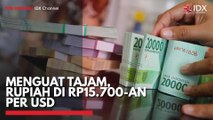 Menguat Tajam, Rupiah di Rp15.700-an per USD