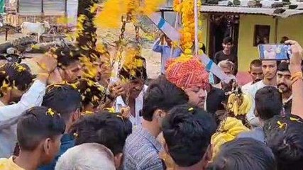 जावरा: निर्दलीय प्रत्याशी ने जनसंपर्क के दौरान कांग्रेस को लेकर कही ये बड़ी बात