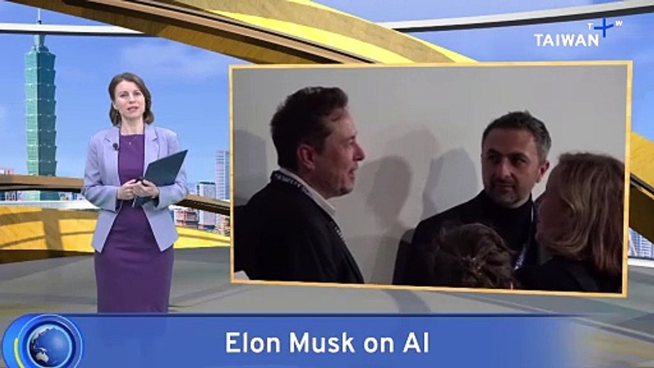 Elon Musk Predicts Future Without Work at AI Summit in U.K. video