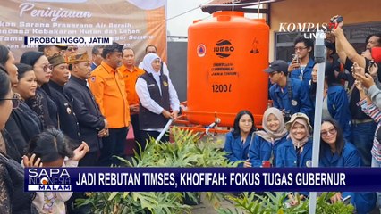 Tanggapi soal Jadi Rebutan Timses, Khofifah: Fokus Tugas Gubernur