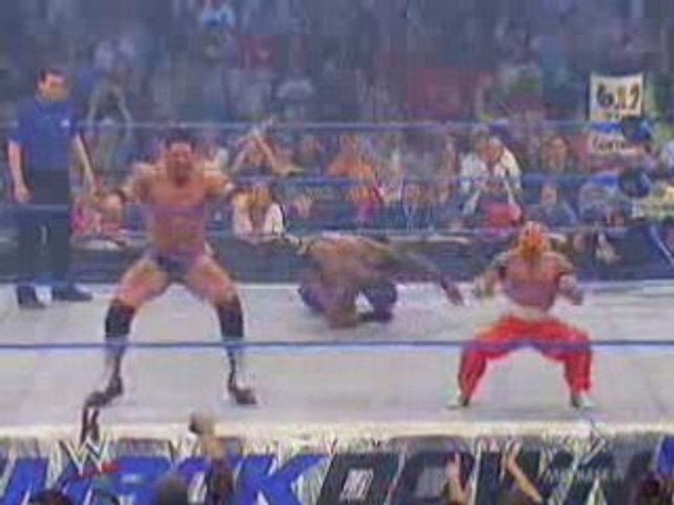 Batista & Rey Mysterio Vs. JBL & OG