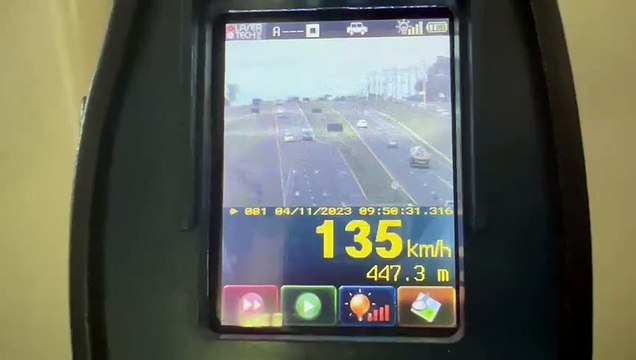 Operação Finados: aumentam casos de excesso de velocidade em rodovias federais no Paraná