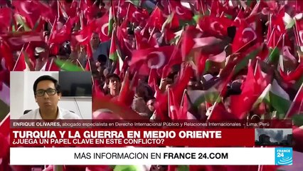 Enrique Olivares: En una negociación "Turquía podría actuar de garante de la causa de Hamás"