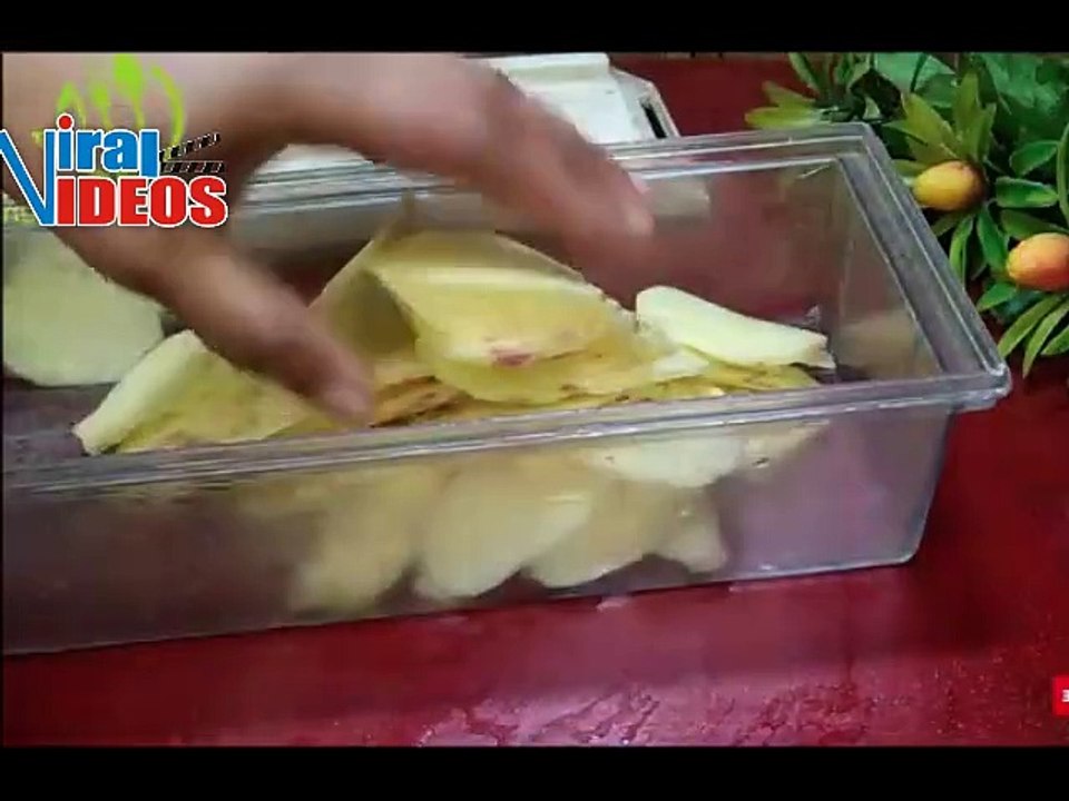 Burgonya chips receptje | Ropogós burgonya chips | burgonyaszirom
