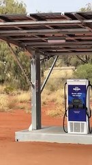 Backup Diesel Generator Supports Electric Chargers