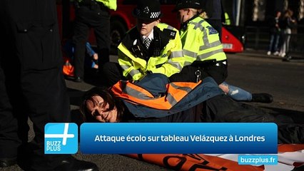 Attaque écolo sur tableau Velázquez à Londres