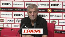 Genesio : « Être dur et ne pas faire de généralité » - Foot - L1 - rennes