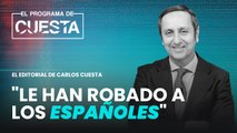 Carlos Cuesta destroza al Gobierno: 