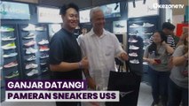 Ganjar Pranowo Datangi Urban Sneakers Society, Borong Baju dan Sepatu