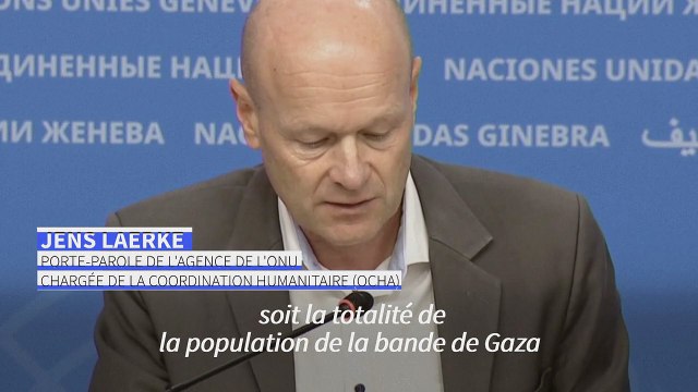 L'ONU estime à 1,2 milliard de dollars les besoins pour Gaza et la Cisjordanie
