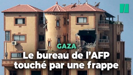 Download Video: L’Institut français de Gaza et les bureaux de l’AFP visés par des frappes