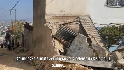 Ao menos seis mortos em operação israelense na Cisjordânia