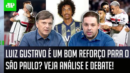 "Sinceramente, o Luiz Gustavo pra mim é UMA CONTRATAÇÃO que..." São Paulo vai trazer um BOM REFORÇO?