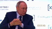 Rusya Devlet Başkanı Putin'in 'aleyküm selam' dediği anlar gündem oldu