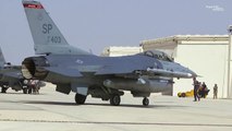 Horrible moment!! Israeli F-16 Fighter jets strike underground targets in conflict zones