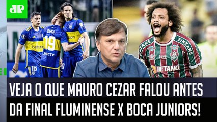 "Gente, o Fluminense contra o Boca Juniors NÃO PODE..." Mauro Cezar PROJETA a FINAL da Libertadores!